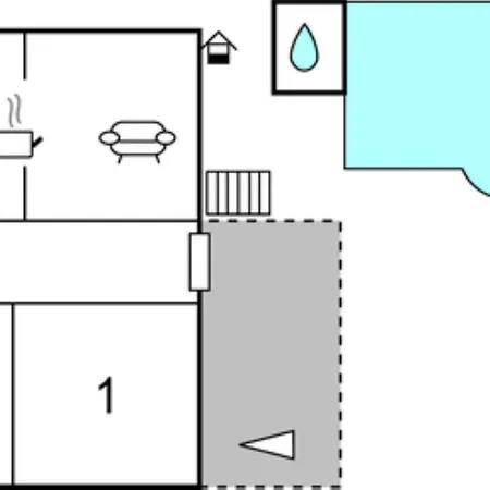 Sunflower House With A Pool Omis